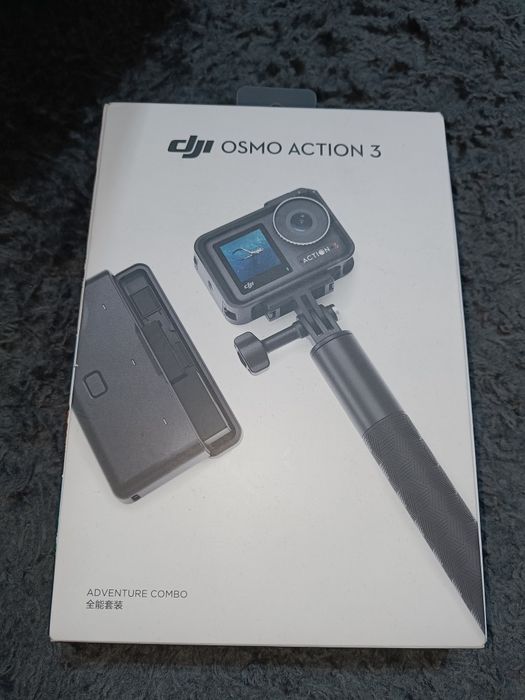 Camera video sport DJI Osmo Action3 Adventure Combo