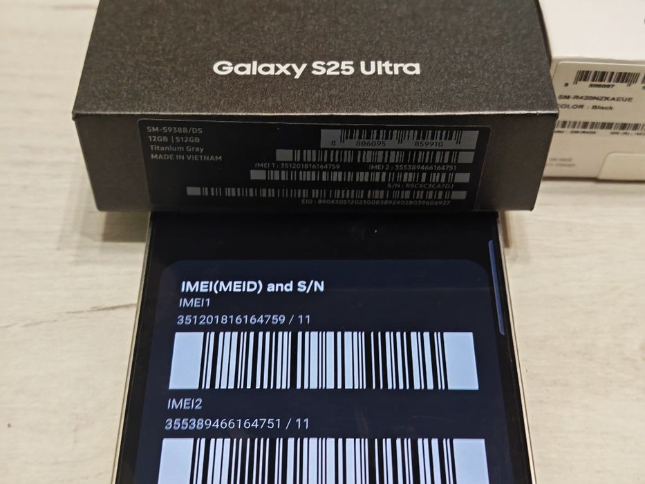 Като нов Samsung Galaxy S25 Ultra 512 GB Гаранция