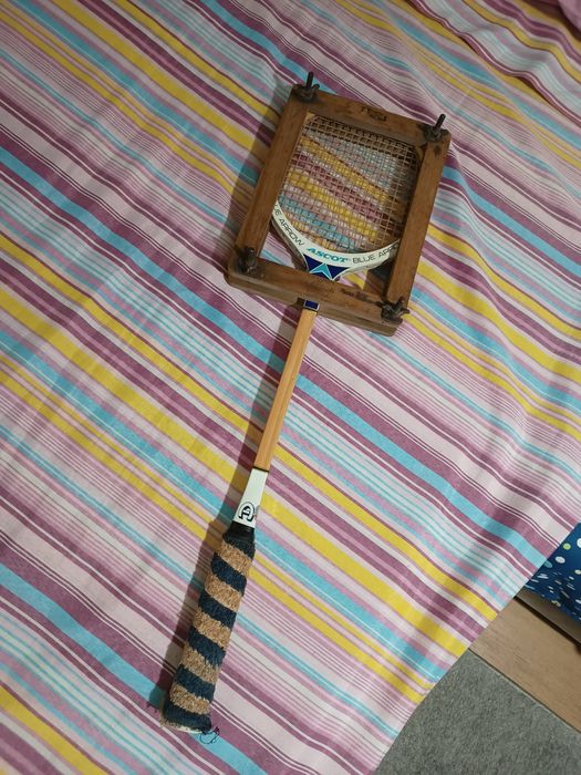 Rachetă squash vintage Ascot Blue Arrow