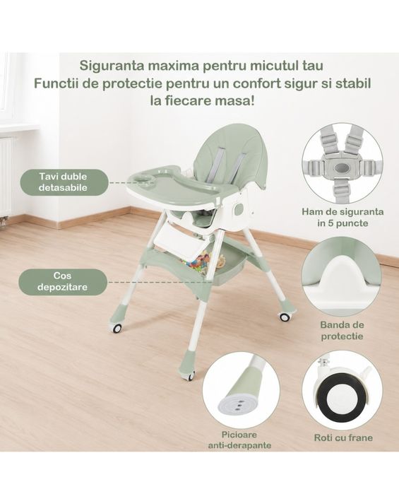Scaun de masă pentru copii