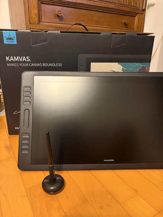 Tableta grafica Kamvas Pro 20, rezolutie 5080 lpi, dimensiune 434.88 x 238.68 mm
