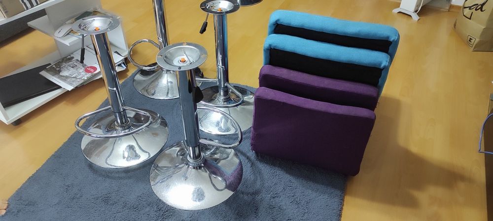 Vand scaune de bar cu piston