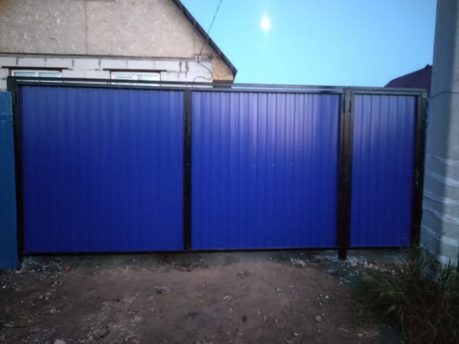 Изготовление и установка заборов ворот распашные откатные ...