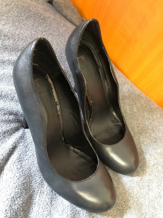 Pantofi cu toc din piele naturală Kelsi Dagger