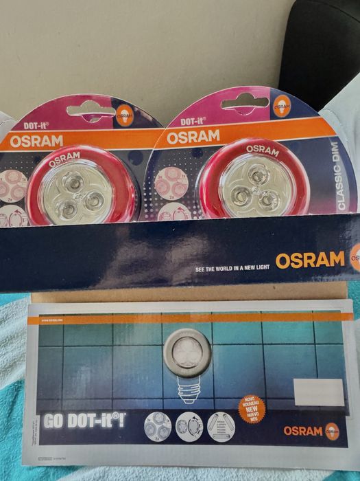 Lampi LED OSRAM DOT-it Classic Dim – NOI, sigilate