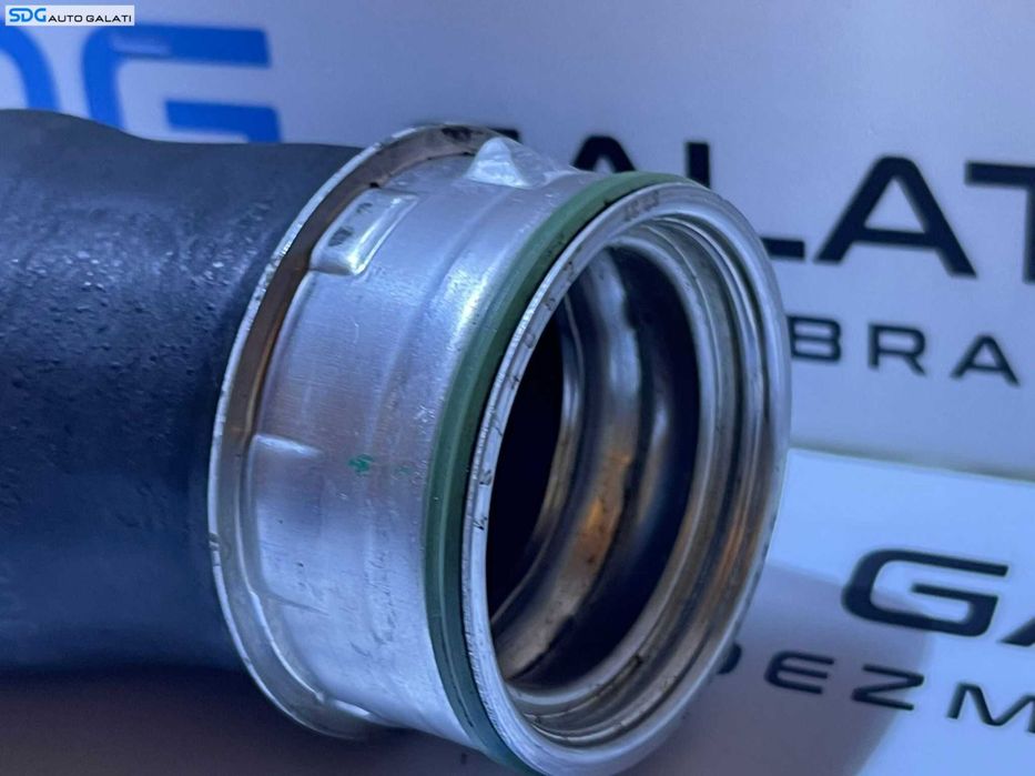 Furtun Conducta Tub Tubulatura Presiune Aer Turbo Turbina Turbosuflanta Intercooler Audi A3 8P 1.8 TSI CDAA 2008 - 2013 Cod 1K0145828F [D0417]