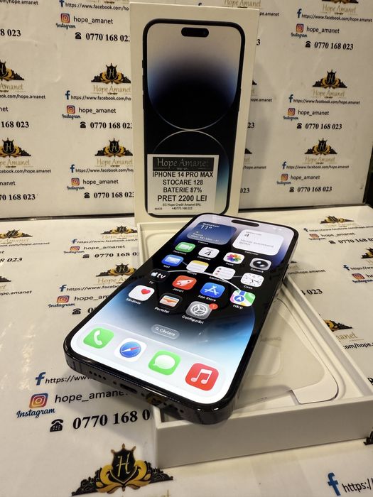 Hope Amanet P7 Iphone 14 Pro Max 128 Gb