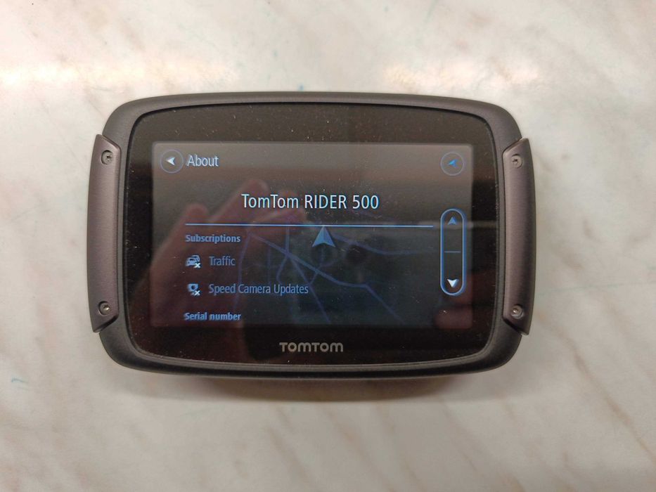 GPS Moto Tomtom Rider 500 Europe 2025 wifi harti pe viata