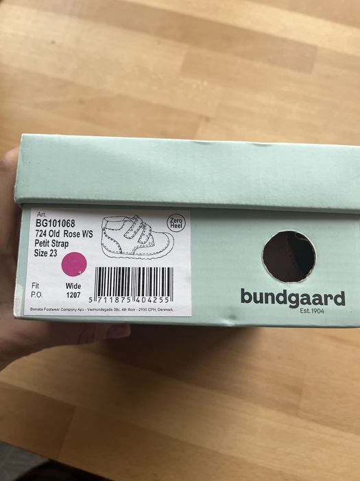 Bundgaard 23 боси обувки розов