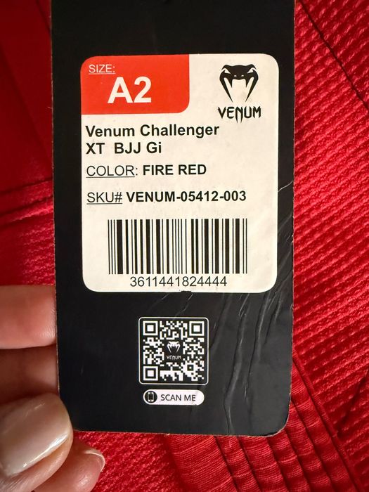 Venum Challenger XT BJJ Gi Kimono A2 – Червено, Чисто Ново