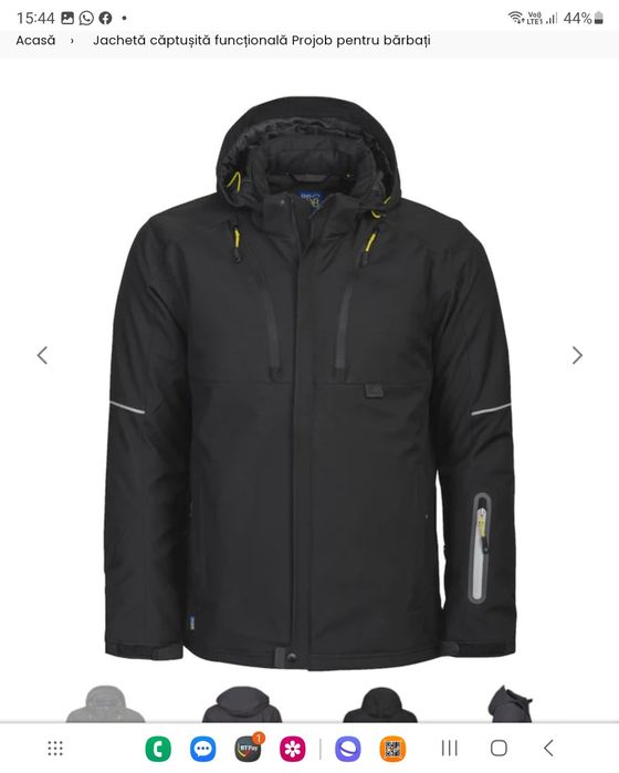 Jacheta, geacă, ProJob,neagra, nouă cu eticheta