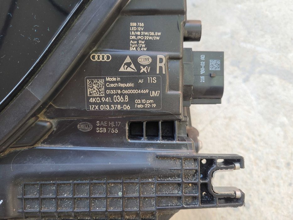 AUDI A6,S6 C8 Matrix FULL LED Far USA,Ауди А6 Ц8 Матричен Фар