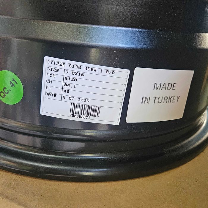 Нови алуминиеви бусови джанти 16 6x130 Mercedes Sprinter и VW Crafter