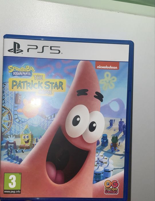 Spongebob SquarePants The Patrick Star Game игра пс5/ps5