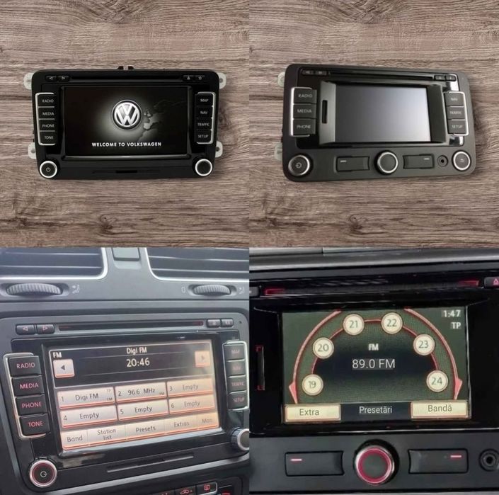 Navigatie originala RNS 310 315  510 Golf 5 6 Jetta caddy Passat B7