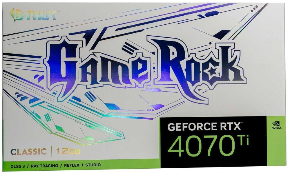 Видеокарта Palit GeForce RTX 4070 TI GameRock