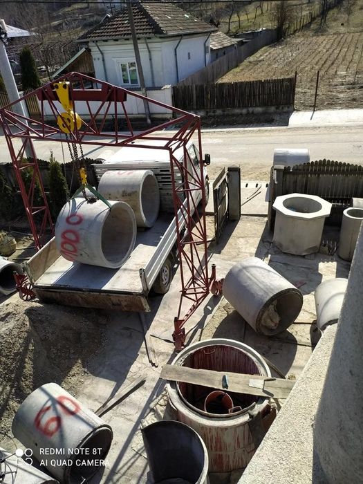 Fose septice,tuburi și capace din beton