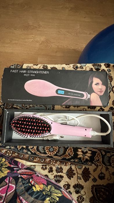 Расческа  утюжок электрическая