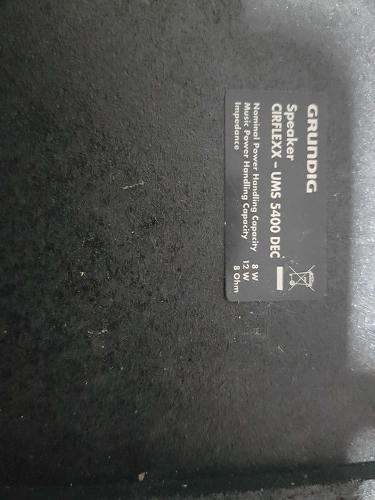 boxe grundig vintage