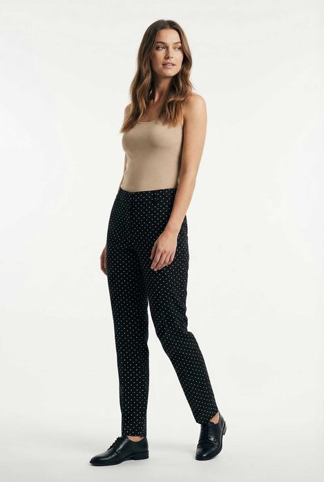 ANNE KLEIN Polka  dots Дамски панталон размер UK 14 / M НОВО