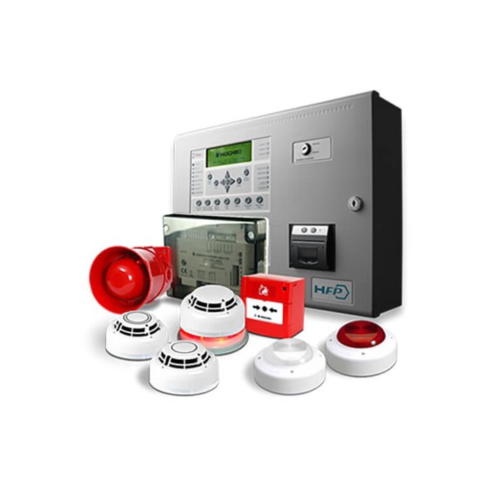 установка пожарных сигнализаций и План эвакуации.