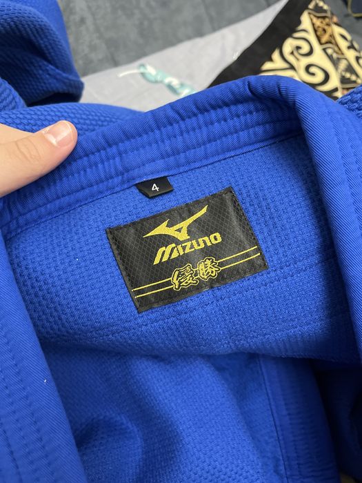 Кимоно для дзюдо Мизуно синие