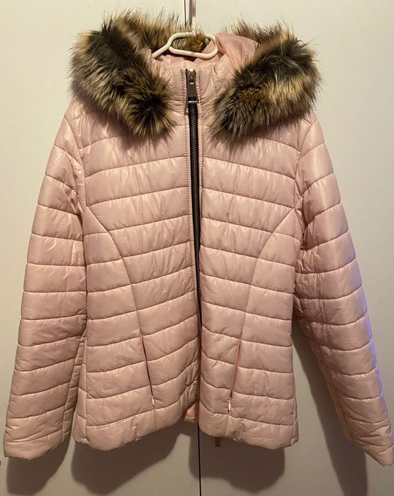 Geaca iarna roz dama