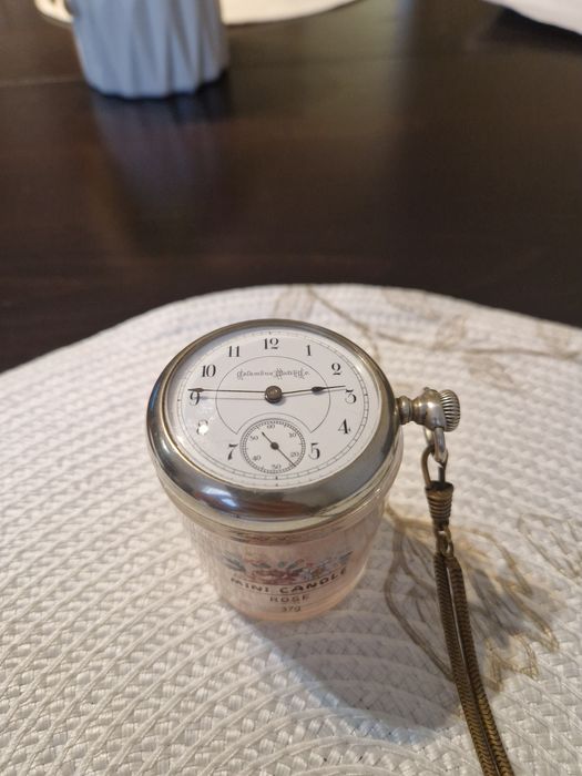 Уникален антикварен американски джобен часовник Columbia Watch Co