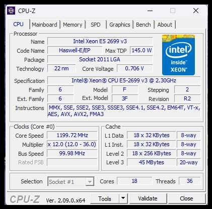 Компютър Intel® Xeon E5-2699v3 32gb DDR4 GeForce GTX 1060 6gb