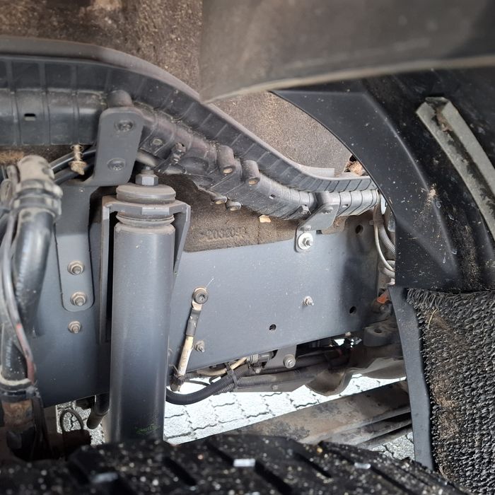 Camion DAF forestier, 2017/12, cu macara Jonsered 1400Z95