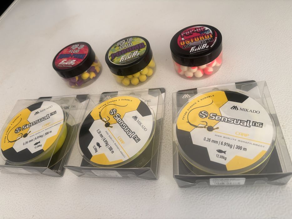 Pachet Fir monofilament / pop up / produse noi sigilate