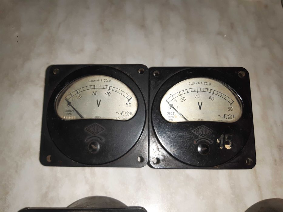 Щитовые амперметры, вольтметры Э8021