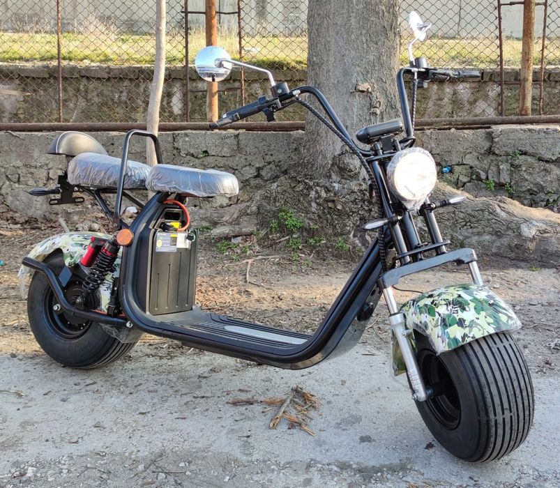 Електрически скутер EcoWay Чопър Big City Harley HR2-2 2000W