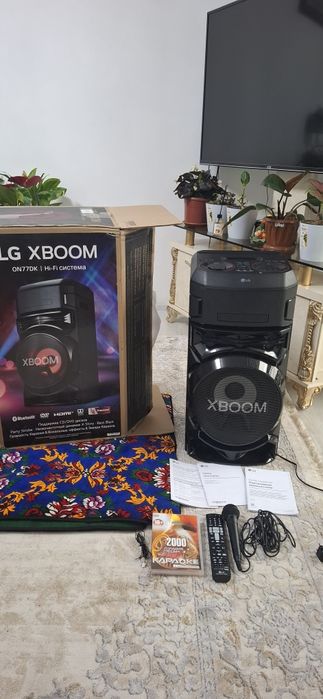LG X BOOM ON77DK muzikalniy sentr
