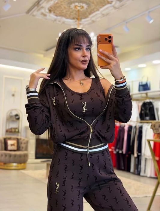 59€ размери S M L Xl комплект от 3 части (долнище, горнище и топ)