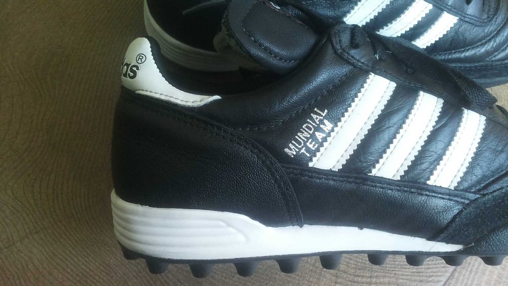 Adidas MUNDIAL Leather Shoes Размер EUR 39 1/3 обувки естествена кожа 419-14-S