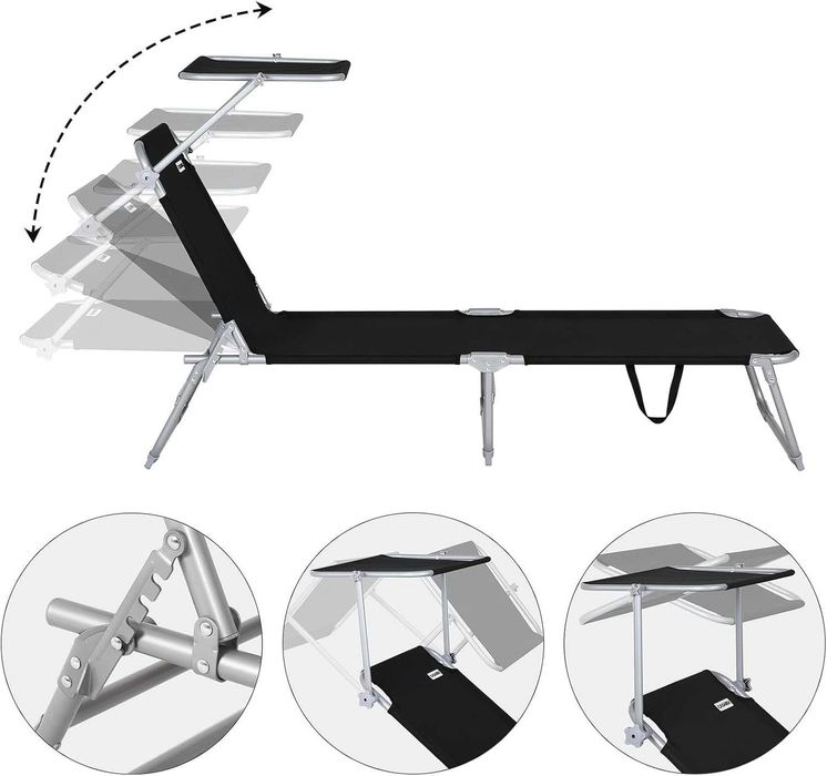 Сгъваем шезлонг Хавай - НОВ