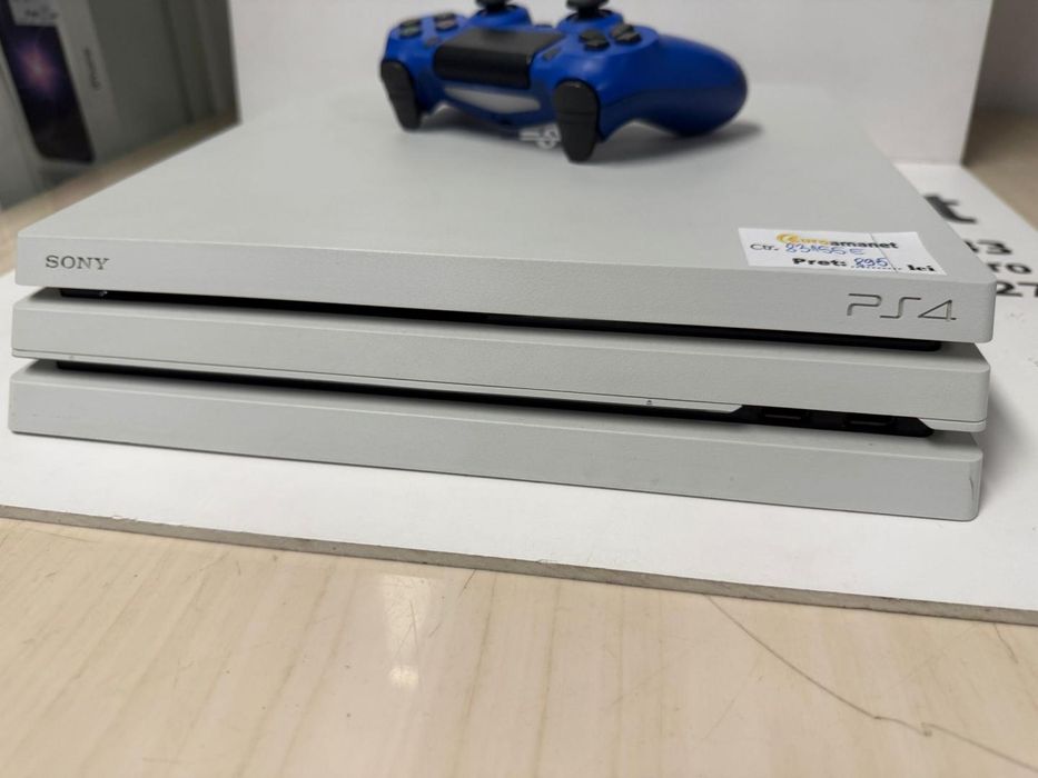 Consola Sony PlayStation 4 Pro, 1TB, White -T-
