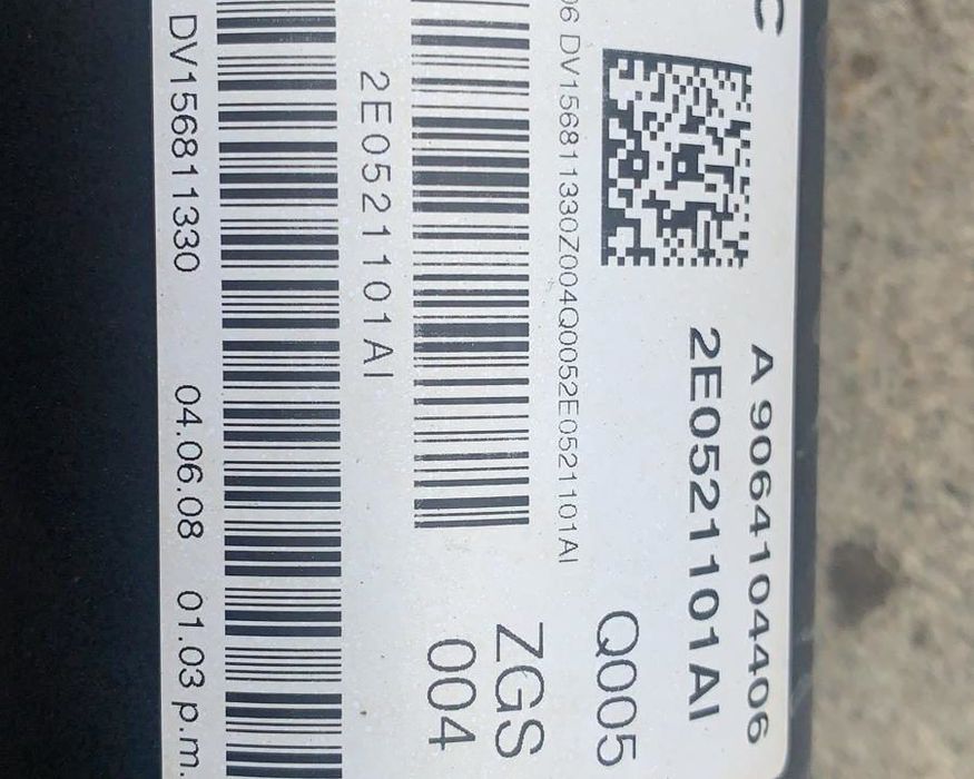 Cardan două bucăți a9064104406 bucata de la punte 144 cm, bucata cutie 87,5 cm Mercedes Sprinter 2.2 CDI 2006-2012