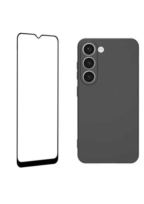 Samsung A15/A25/A35/A55/A16.A36/A56 Husa TPU Neagra/Clara+Folie Sticla