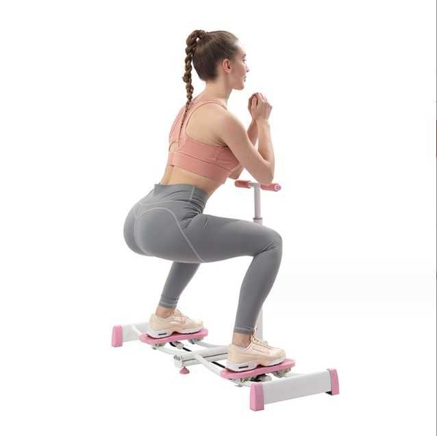 Лыжный тренажер Фитнес-скамья Слайд коврик Балансир Тренажер для ног