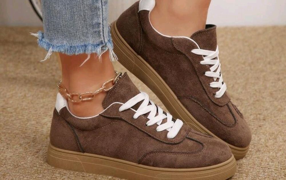 Дамски кецове в кафяво