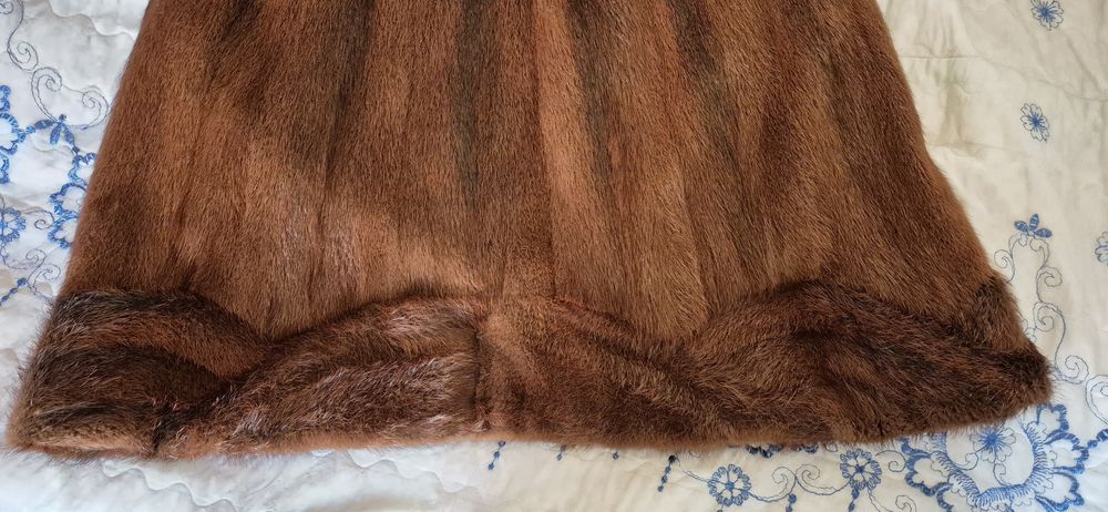 Haina lunga de blana de nutrie argentiniana fabricata in Argentina