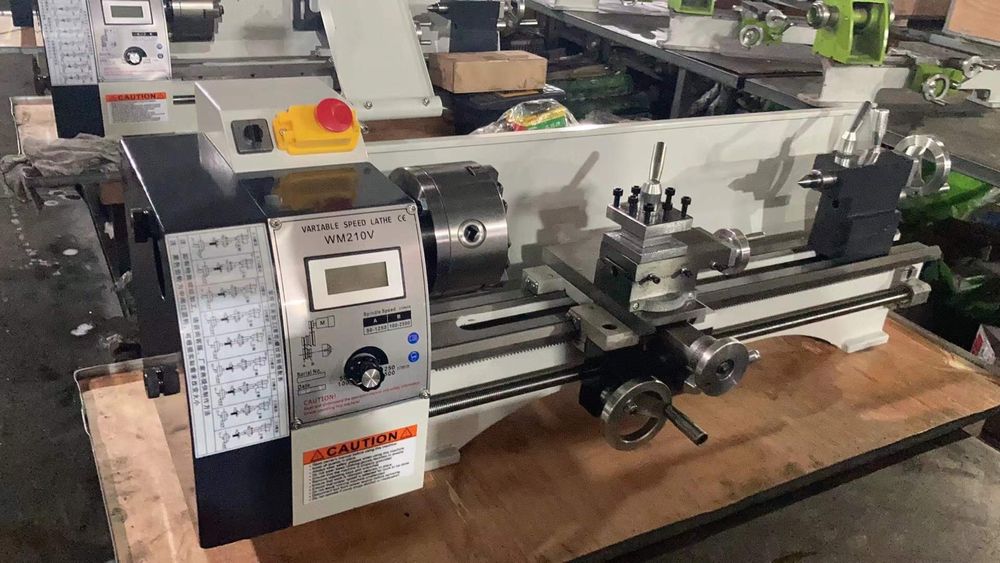 Токарный станок  мини wm 210V.