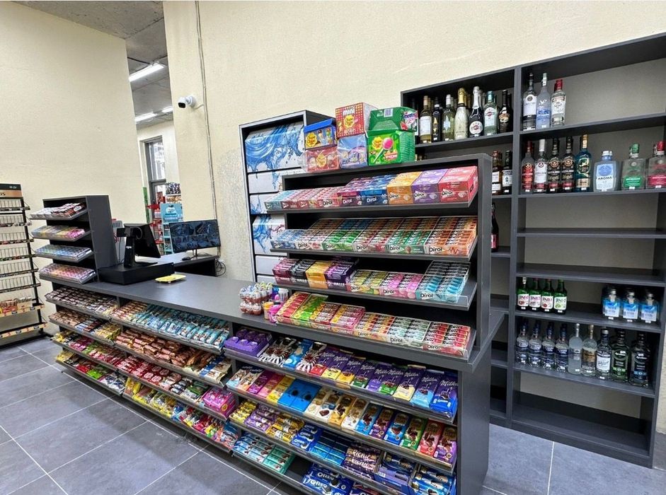 Кассовая зона для магазина