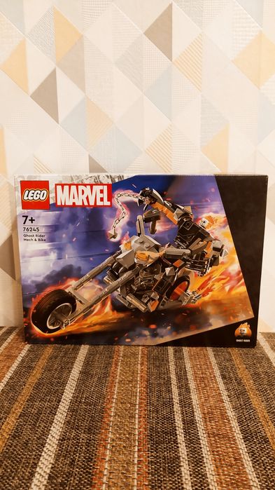LEGO Призрачный гонщик: робот и мотоцикл 76245, деталей 264 шт