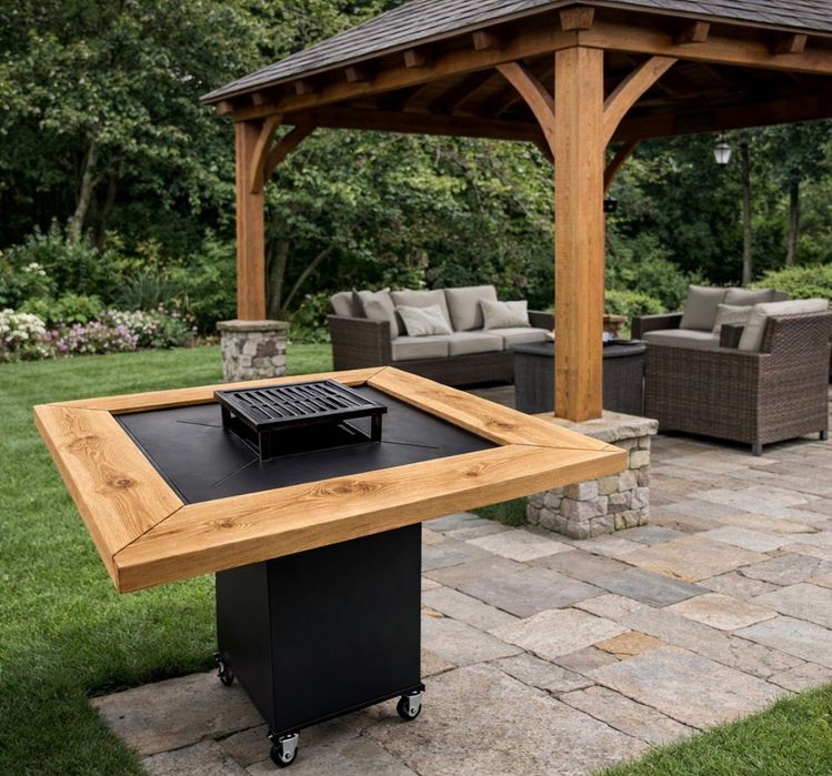 Grătar / Plită/Oțel Gros/Model Modern