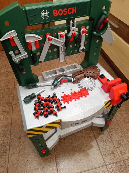 Bosch работилница+ Bosch винтоверт