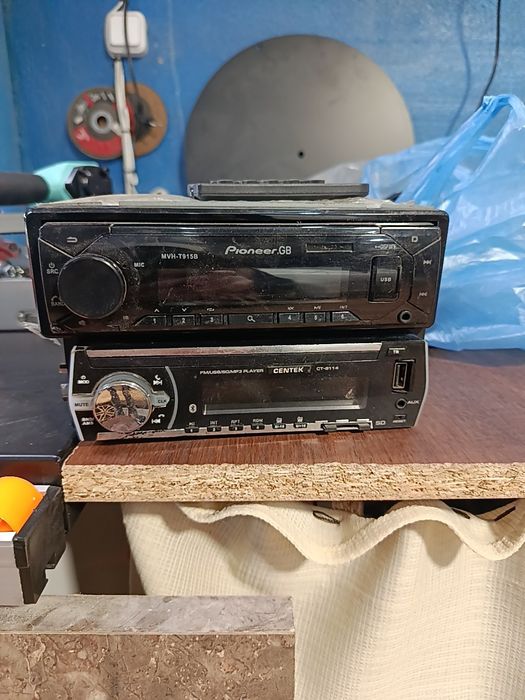 Магнитолы пионер китай, и синтек рабочие
