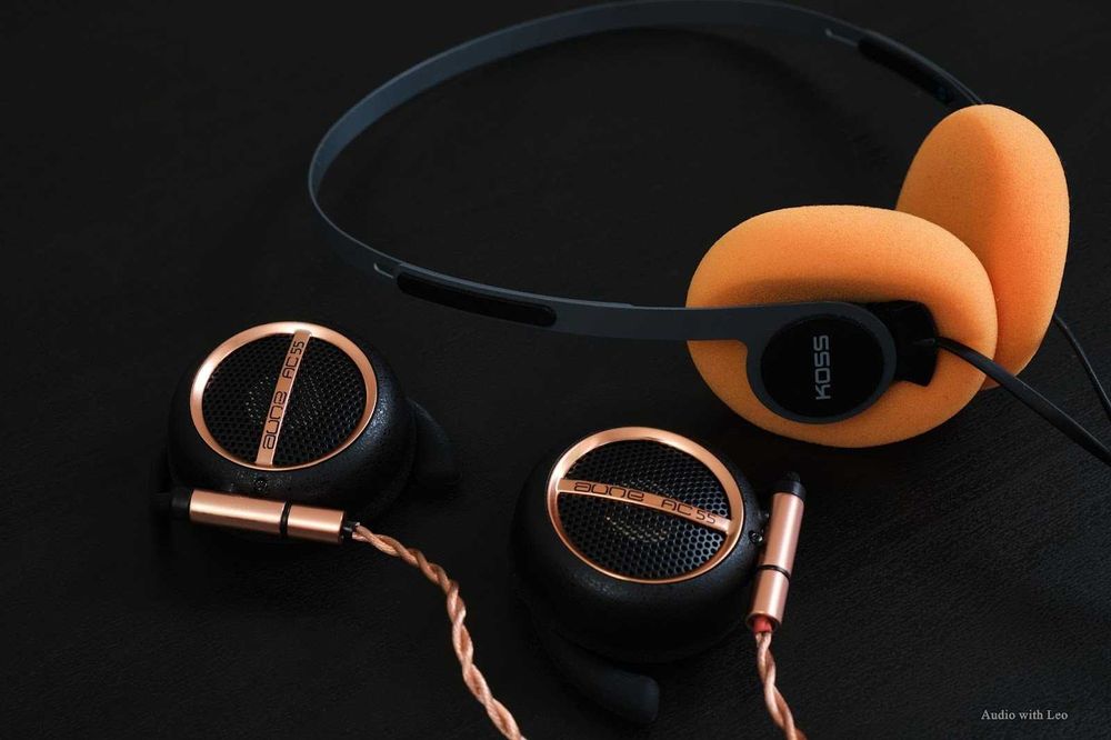 Aune AC55 Open-Back Clip-On Headphones Reference Casti HIFI Ca Noi